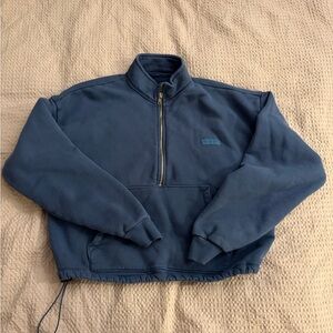 SET Active Women's Blue Half-Zip Sweatshirt